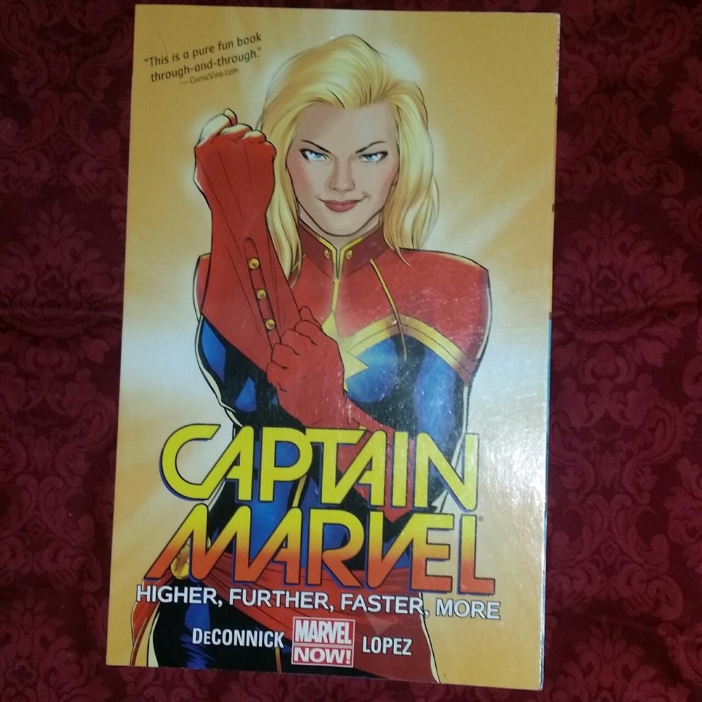 Captain Marvel Higher Faster Further More by Marvel Comics